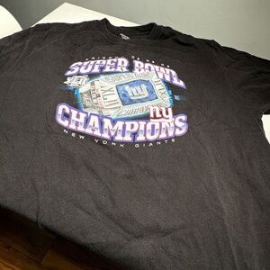 Super Bowl 2008 NY Giants T-shirt size xxl